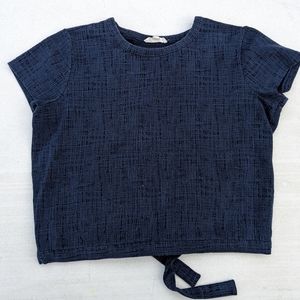 Madewell verse tie-back top